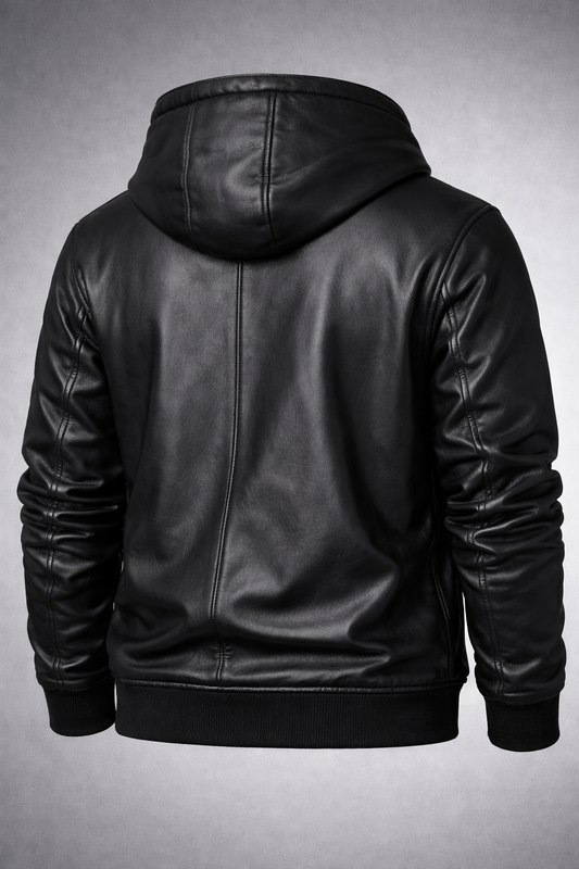 Egoistic Titan Hoodie Black Leather