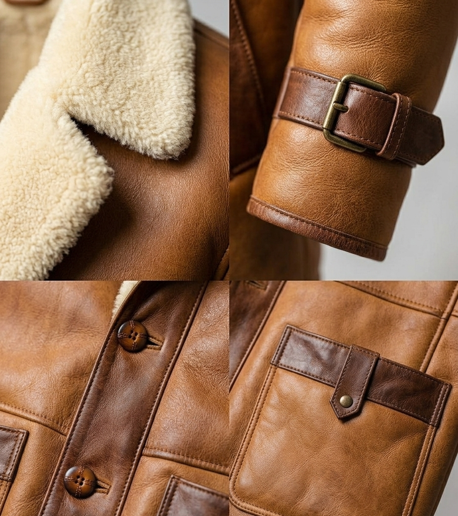 Terra Luxe Shearling Coat