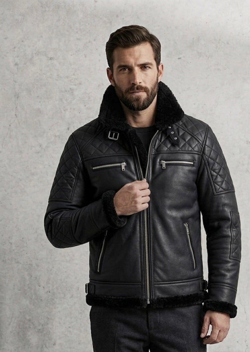 The Bison Nappa Shearling Aviator