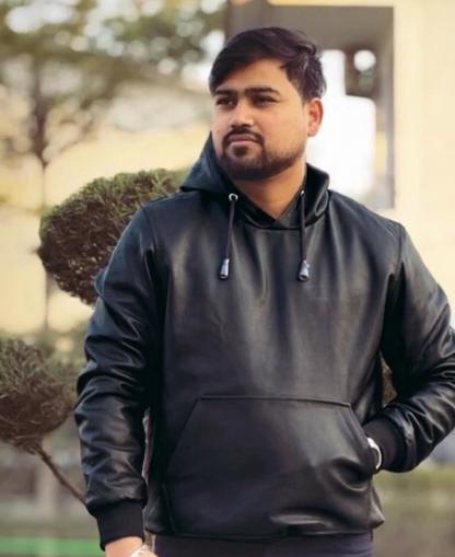 Egoistic Titan Hoodie Black Leather