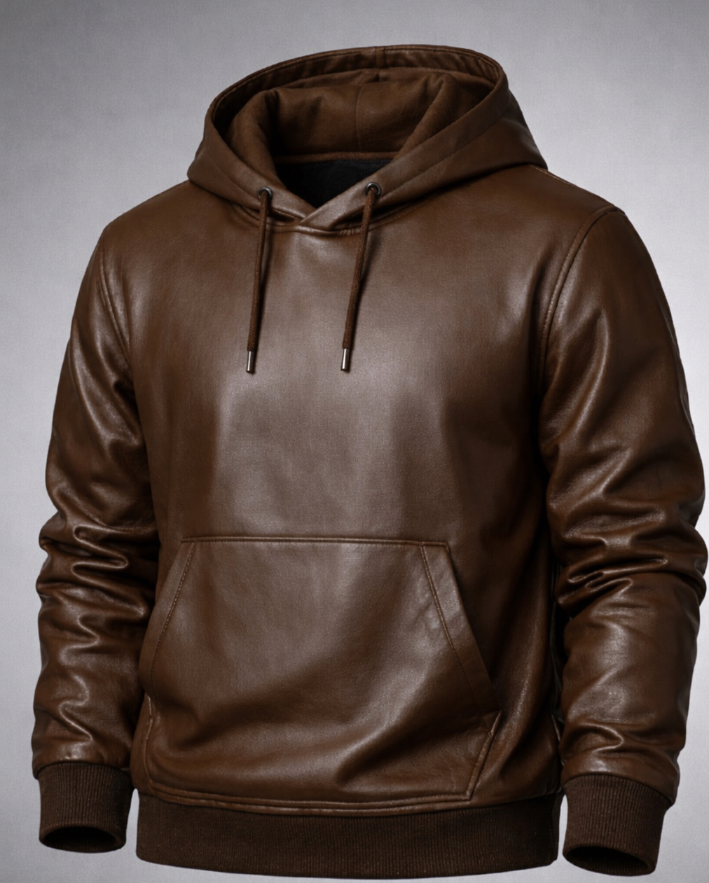 Egoistic Titan Hooded Leather