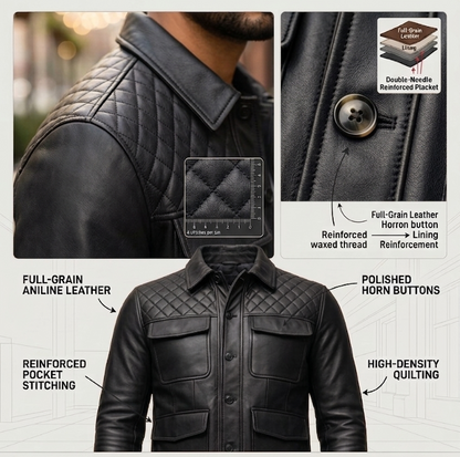 The Onyx Quilted Jacket